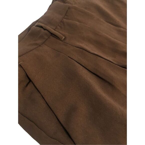 Brand New Jessica Simpson High Rise Pleated Brown Dress Pants Size 16 - Picture 11 of 14